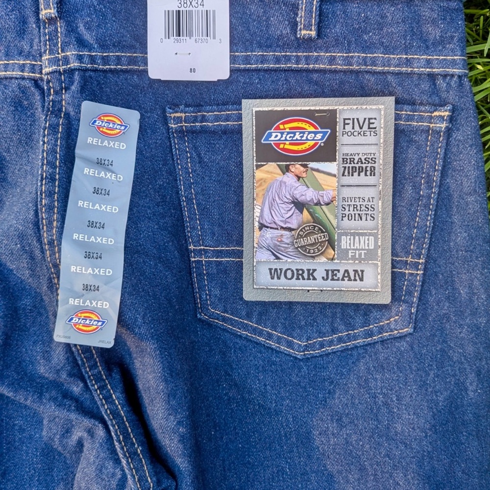 Dickies Men's Classic Straight Indigo Jeans